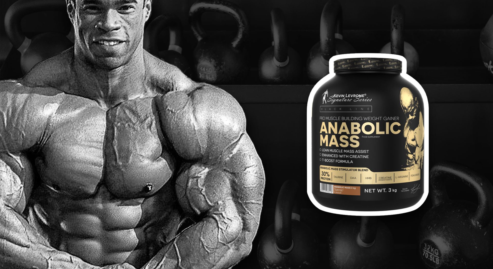 Recenzia 2024 Kevin Levrone Anabolic Mass Najlepšia Cena Efitko Sk